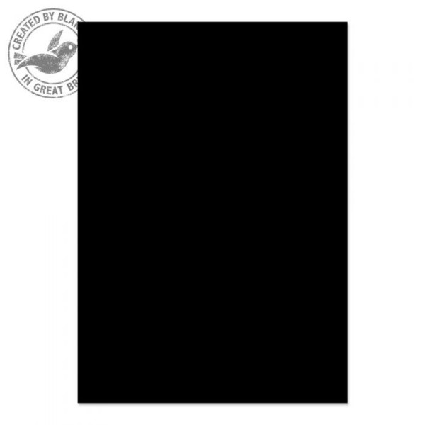Blake Creative Colour Jet Black Paper A4 297x210mm 120gsm (Pack 50)