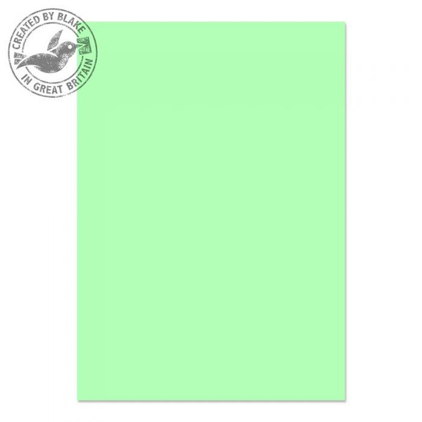 Blake Creative Colour Spearmint Green Paper A4 297x210mm 120gsm (Pack 50)