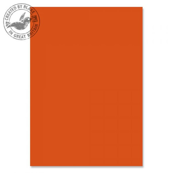 Blake Creative Colour Marmalade Orange Paper A4 297x210mm 120gsm (Pack 50)