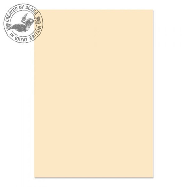 Blake Creative Colour Clotted Cream Paper A4 297x210mm 120gsm (Pack 50)