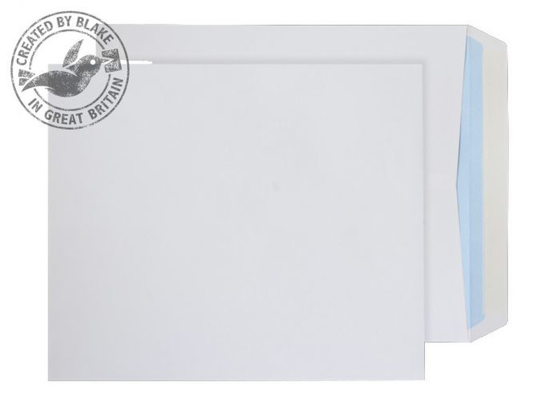 Blake Purely Everyday White Peel and Seal Pocket 330x279mm 100gsm (Pack 250)