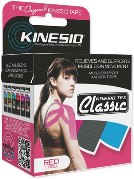 Kinesio Tex Classic - 2” Red Cotton Red