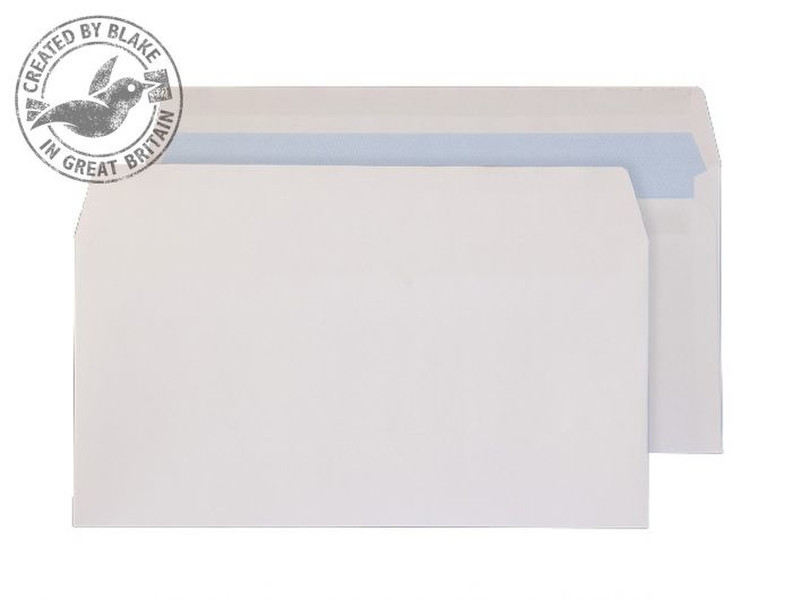 Blake Purely Everyday White Self Seal Wallet DL 110x220mm 100gsm (Pack 500)