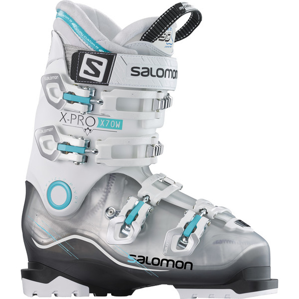 Salomon X PRO X70 W Антрацитовый, Полупрозрачный, Бирюзовый горнолыжные ботинки