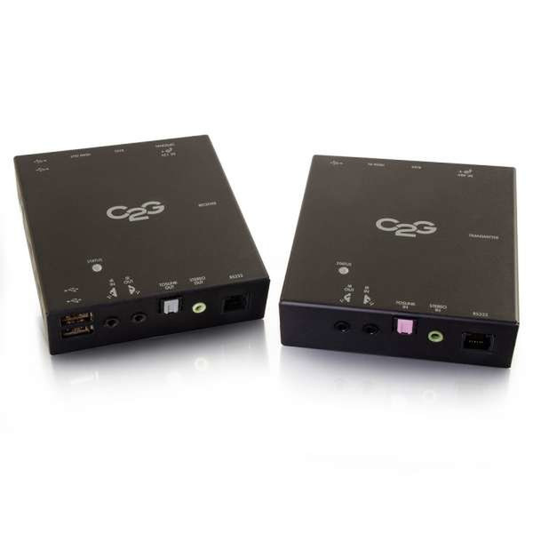 C2G 89510 AV transmitter & receiver Черный АВ удлинитель