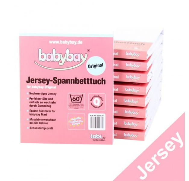 Babybay TO100570 Weiß Baumwolle Baby-Matratzenauflage