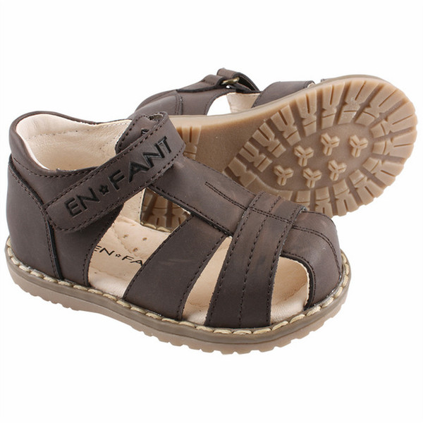 EN FANT 815131-3/28 Boy/Girl Sandals Коричневый