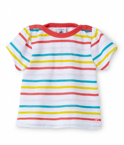 Petit Bateau 1692169010 T-shirt Baumwolle Mehrfarben Frauen Shirt/Oberteil
