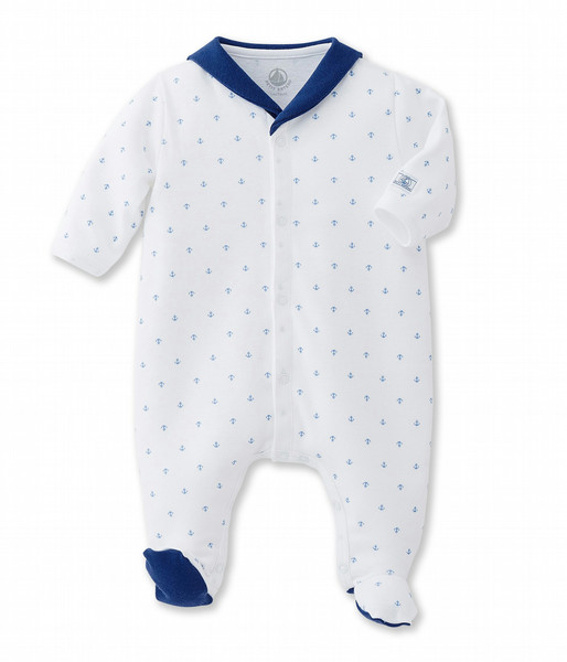 Petit Bateau 1632226000 Baby long sleeve bodysuit боди для младенца