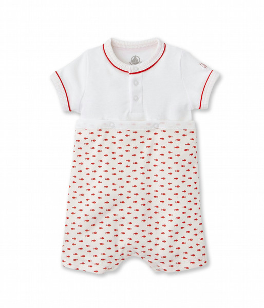 Petit Bateau 1627455010 Baby short sleeve bodysuit боди для младенца