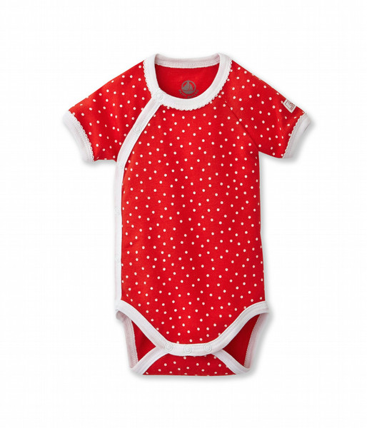 Petit Bateau 1627648010 Baby short sleeve bodysuit baby bodysuit