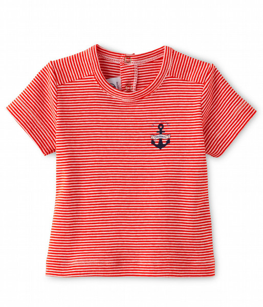 Petit Bateau 1661189010 Хлопок Красный мужская рубашка/футболка