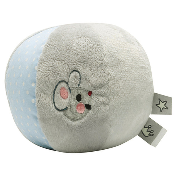 ZEWI bébé-jou 3076_53 Toy ball Cotton,Polyester Blue,Grey,White