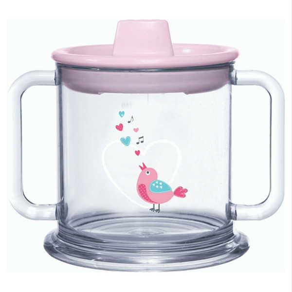 ZEWI bébé-jou 6557_83 Pink,Transparent 1Stück(e) Tasse & Becher