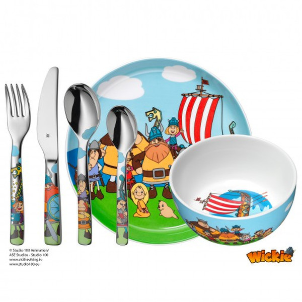 WMF 12.9435.9964 Toddler cutlery set Разноцветный детский столовый прибор