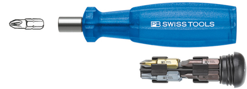 PB Swiss Tools PB 6460 Blue Multi-bit screwdriver Kombi-Schraubendreher