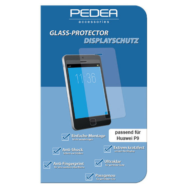 PEDEA 11570004 Clear P9 1pc(s) screen protector
