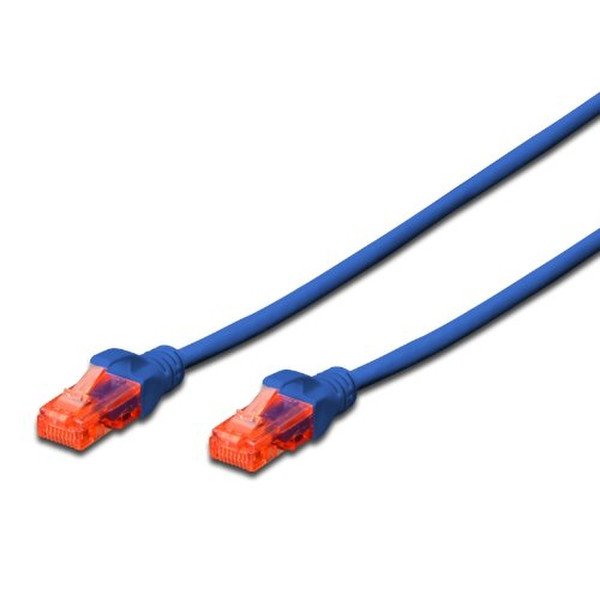 Ewent EW-6U-030B 3m Cat6 U/UTP (UTP) Blue networking cable