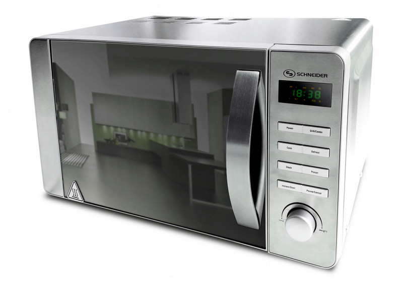 Schneider SMW 209 Countertop 20L 700W Stainless steel microwave
