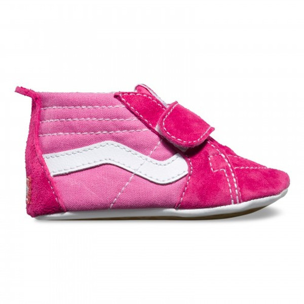 Vans Sk8-Hi Girl Sneakers Canvas, Nubuck Pink, White
