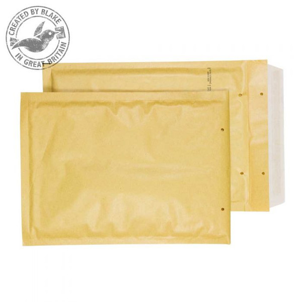 Blake Purely Packaging Envolite Gold Padded Pocket Peel and Seal C5+ 260x180mm (Pk100)