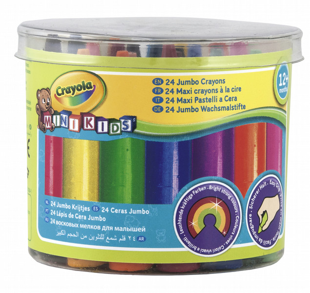 Crayola Mini Kids - 24 Jumbo crayons 24шт