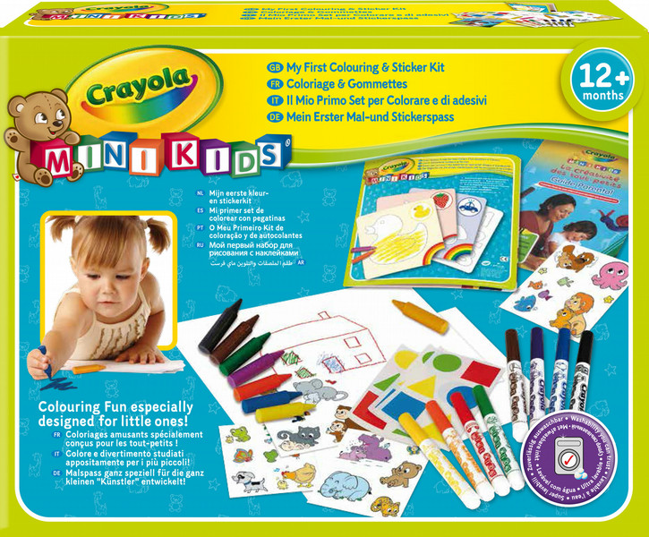 Crayola Mini Kids - Colouring and sticker kit
