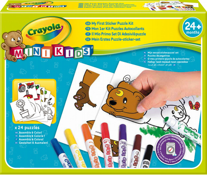 Crayola Mini Kids - Sticker puzzle kit