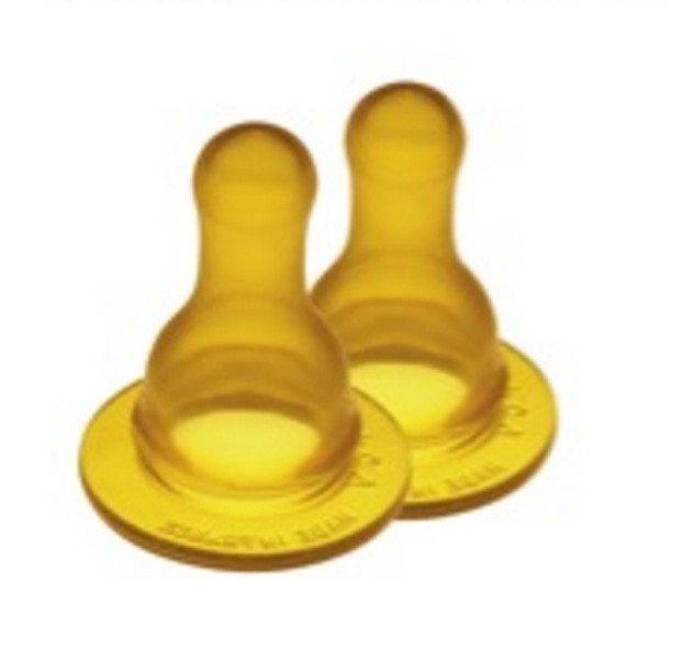 Goldi 700020064 Silicone Round Medium flow bottle nipple