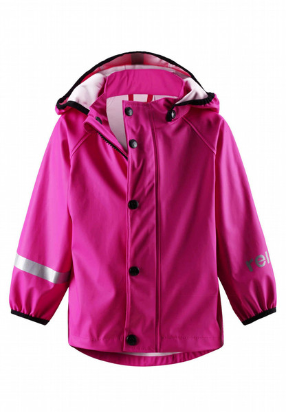 Reima 521411AN-4620 Девочка Куртка Полиэстер, Полиуретан Розовый дождевик для малыша