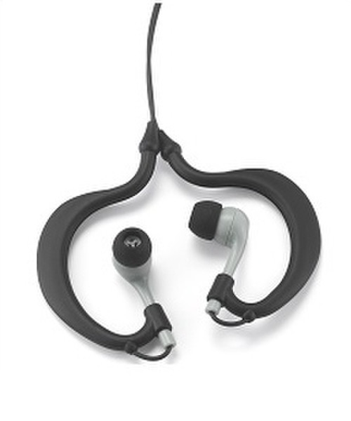 Fitness Technologies Uwater Triple-Axis Intraaural Ear-hook,In-ear Black,Grey