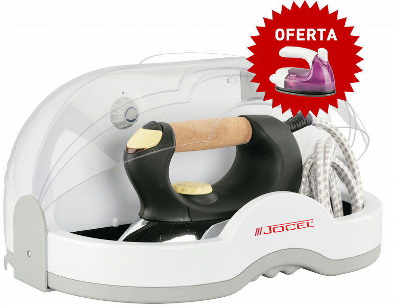 Jocel TY2608B2 Dry & Steam iron Aluminium soleplate 2400W Weiß Bügeleisen