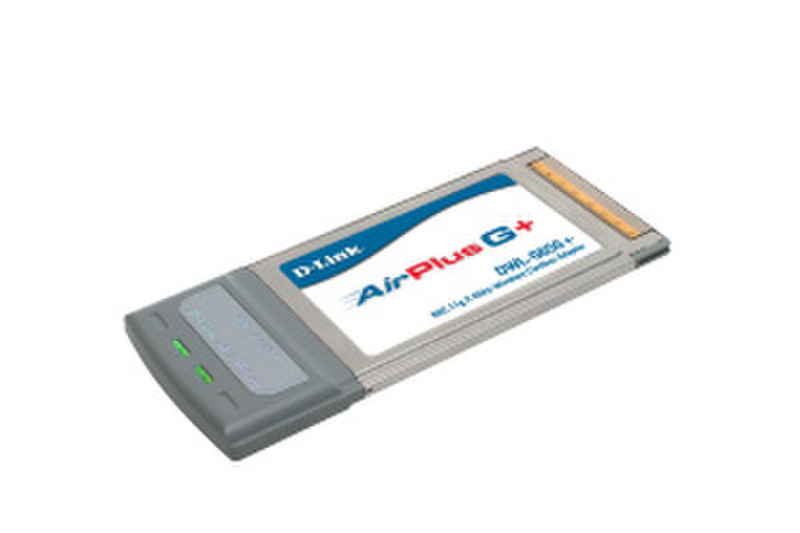 Fujitsu Wireless CardBus card DWL-G650+ 54Mbit/s networking card