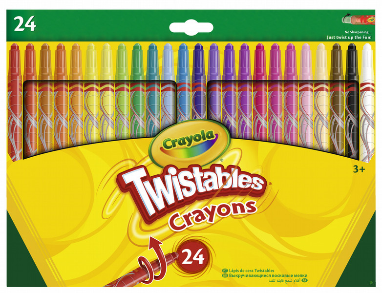 Crayola 24 Twistable Crayons 24шт