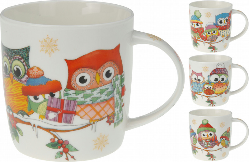 No-Brand 480900510 Multicolour 4pc(s) cup/mug