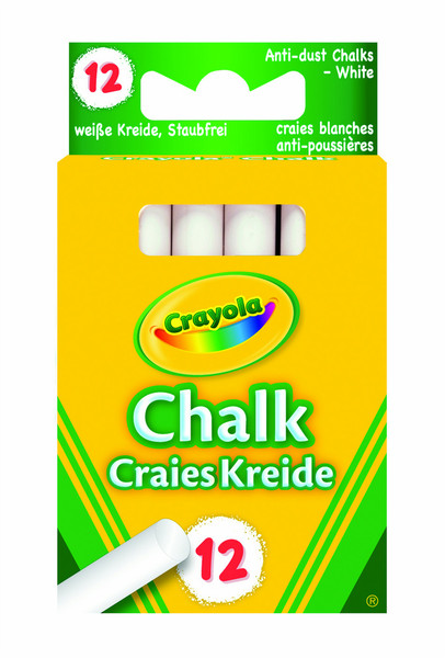Crayola 12 white Chalks