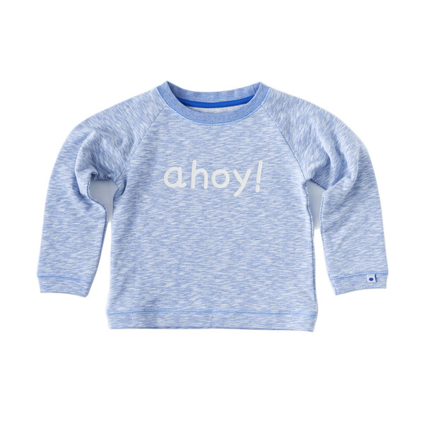 Little Label Sweater with print