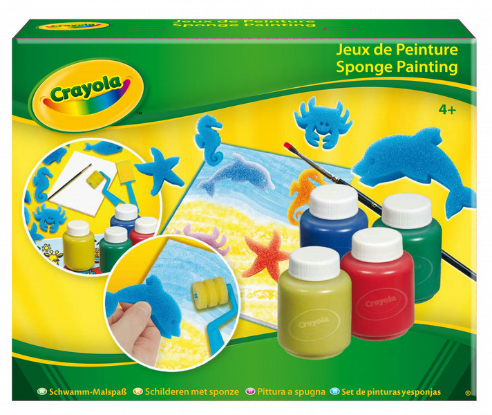 Crayola Crafting Kit - Sponge Painting