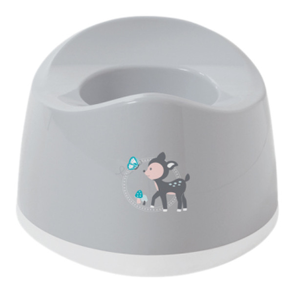 bébé-jou Forest Friends Thermoplastic elastomer (TPE) Grey potty seat