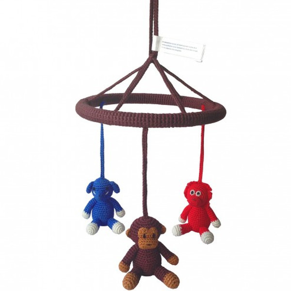 natureZOO Circle Mobile - Mr. Elephant, Mr. Monkey and Mrs. Orangutan