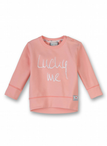 Sanetta 113587/2147-80 Девочка Pullover Хлопок Розовый свитер для малыша/младенца