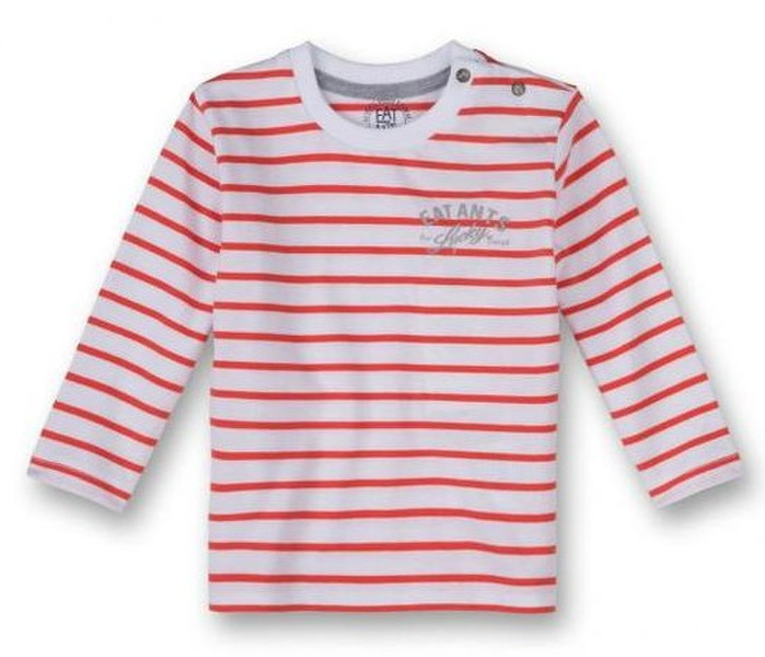 Sanetta 113553/3935-62 Boy T-shirt Cotton Grey,Red baby shirt/top
