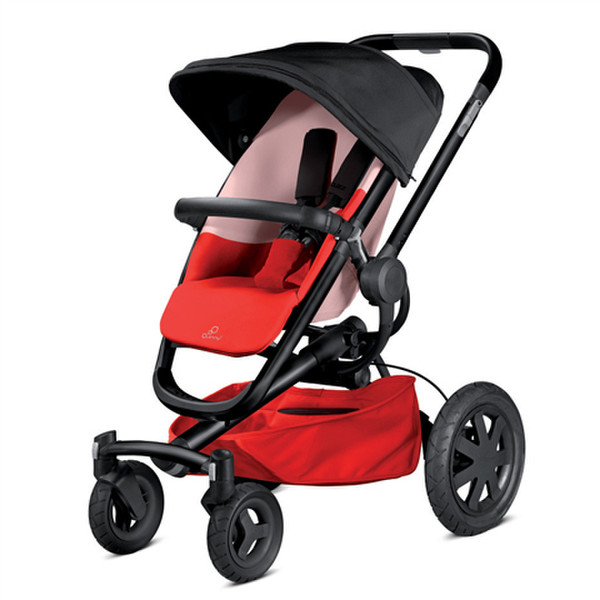 Quinny Buzz Xtra Multifunction/Combi stroller 1место(а) Черный, Розовый, Красный