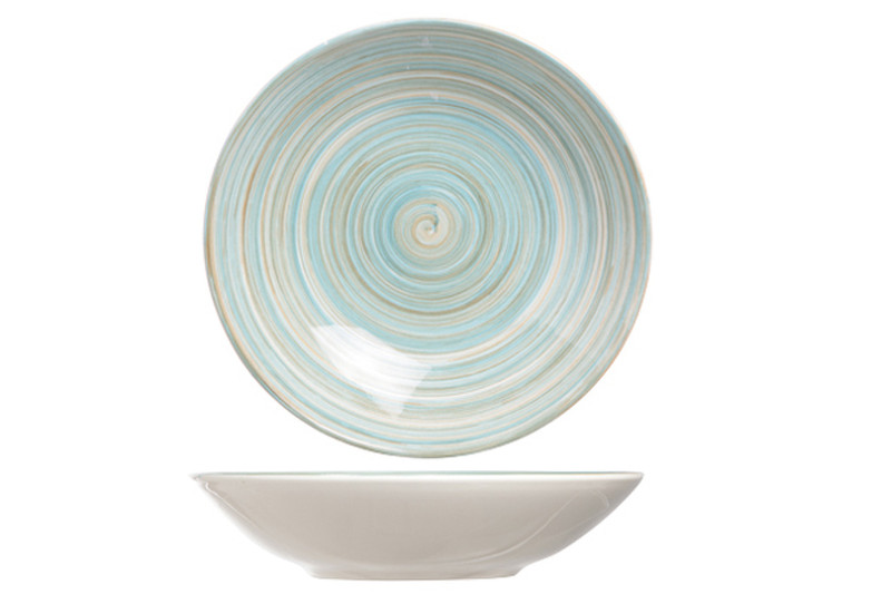 Cosy & Trendy 774799 Round Ceramic Blue,White dining bowl