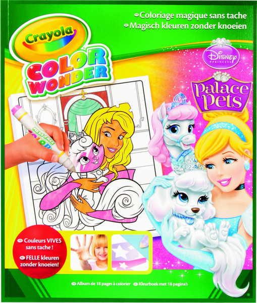 Crayola Color Wonder - Coloring book Disney Princess 18p