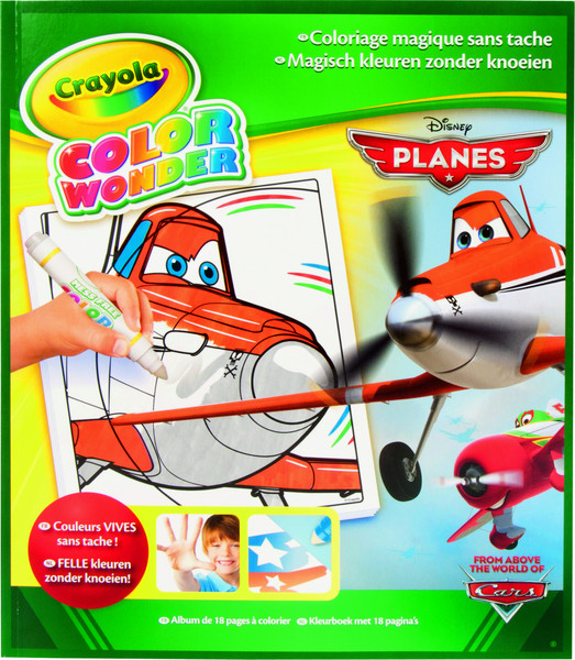 Crayola Color Wonder - Coloring book - Planes 18p
