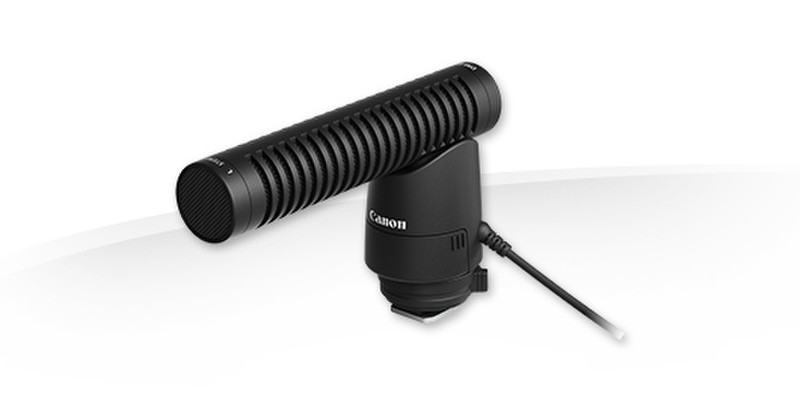 Canon DM-E1 Digital camera microphone Проводная Черный