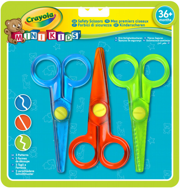 Crayola Mini Kids - 3 Safety scissors