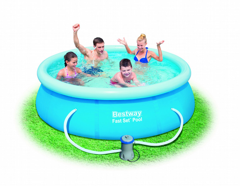 Bestway Fast Set Pool 2.44m x 66cm, set with pump - blue