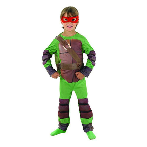 Folat 886811R-L Junge Fansy suit Braun, Grün Kinder Karnevalskostüm